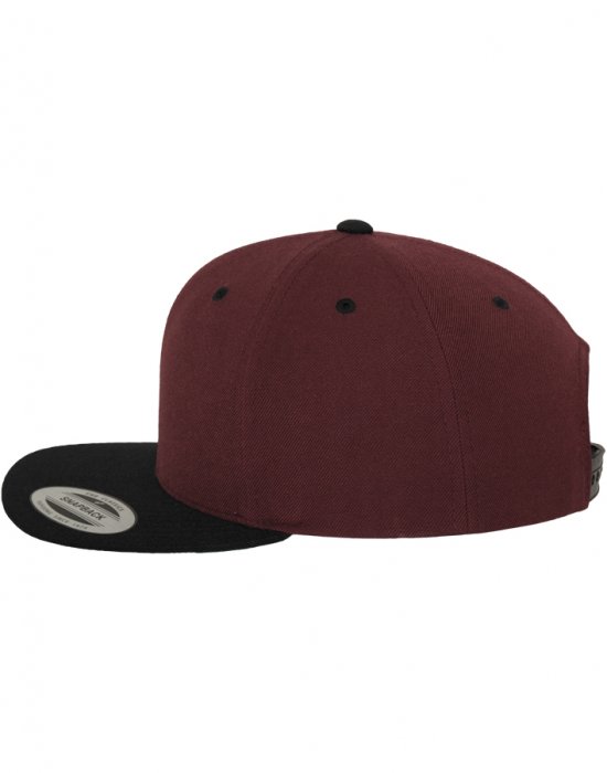 Шапка с козирка в кафяво Classic Snapback 2-Tone, Urban Classics, Шапки с козирка - Complex.bg