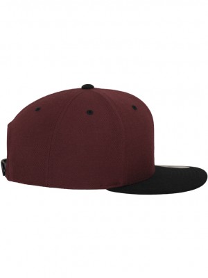 Шапка с козирка в кафяво Classic Snapback 2-Tone