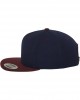 Шапка с козирка в тъмносиньо Classic Snapback 2-Tone, Urban Classics, Шапки с козирка - Complex.bg