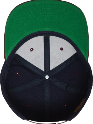 Шапка с козирка в тъмносиньо Classic Snapback 2-Tone 