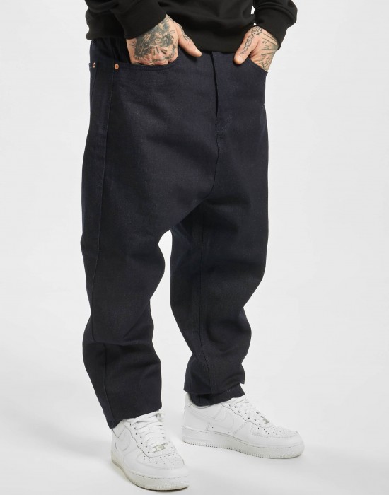 Мъжки широки дънки в цвят индиго Rocawear Hammer