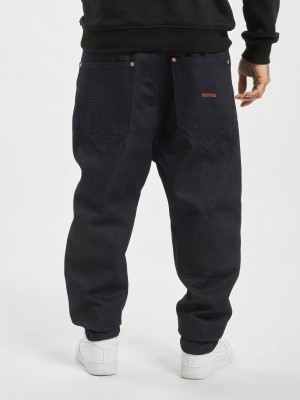 Мъжки широки дънки в цвят индиго Rocawear Hammer