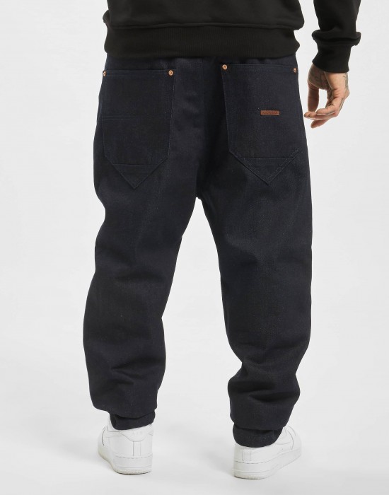 Мъжки широки дънки в цвят индиго Rocawear Hammer