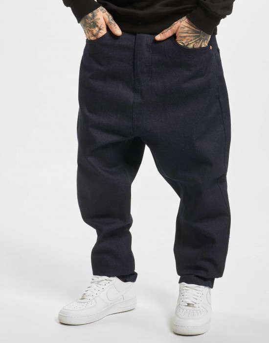 Мъжки широки дънки в цвят индиго Rocawear Hammer