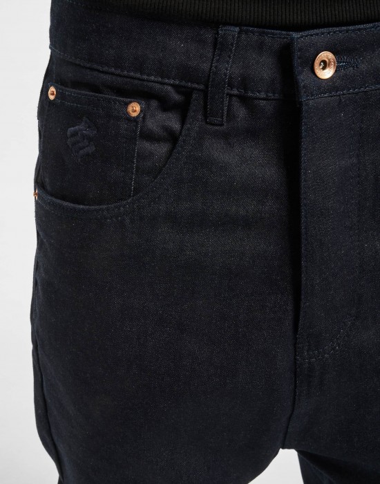 Мъжки широки дънки в цвят индиго Rocawear Hammer