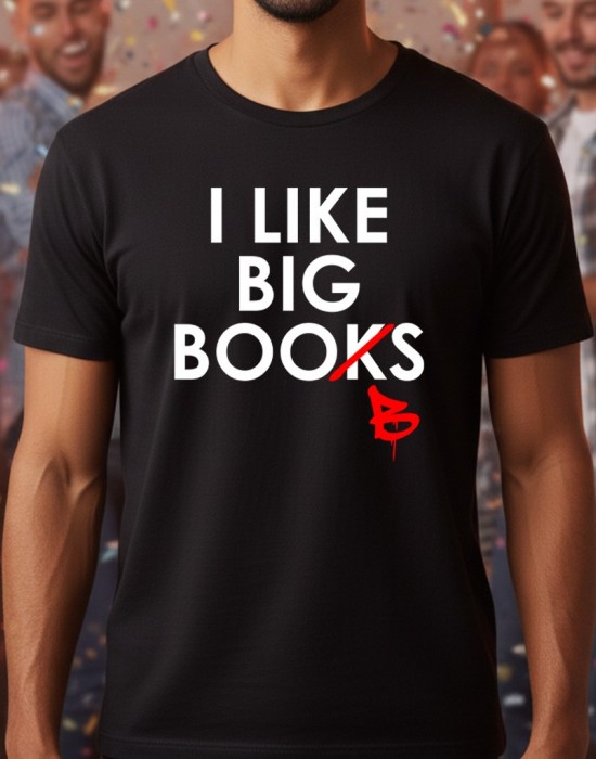 I like big books тениска