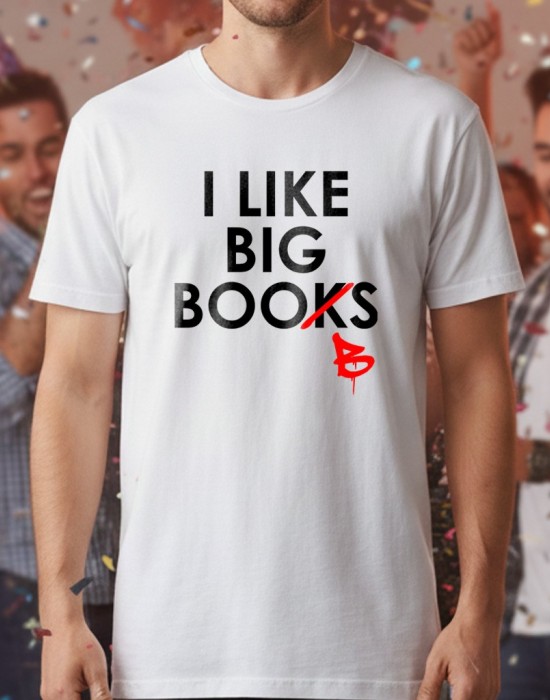 I like big books тениска