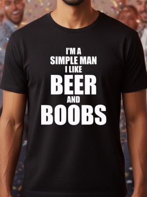 I'm A Simple Man тениска I'm A Simple Man тениска