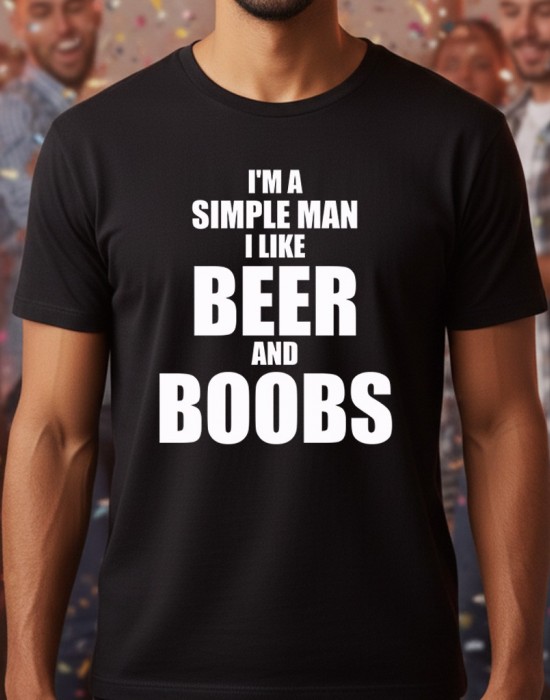 I'm A Simple Man тениска