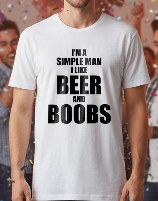 I'm A Simple Man тениска
