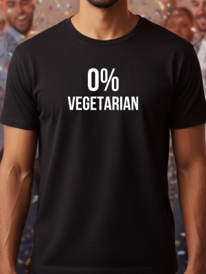 0% Vegetarian тениска 0% Vegetarian тениска
