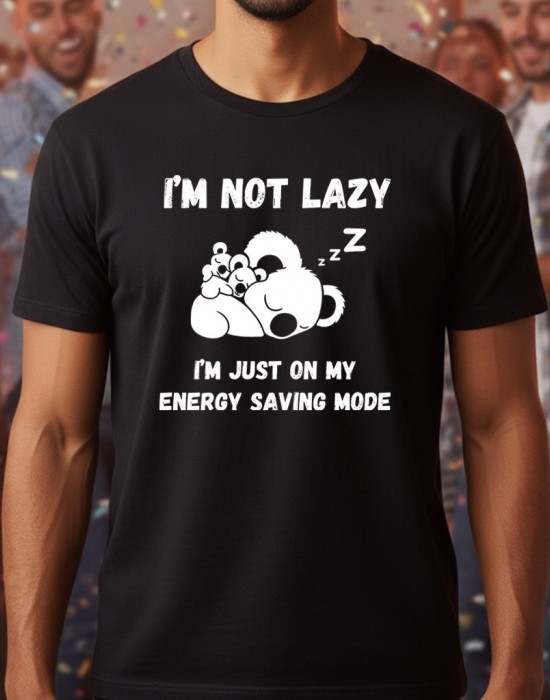 I'm not lazy тениска