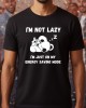 I'm not lazy тениска