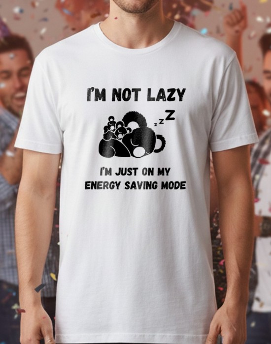 I'm not lazy тениска