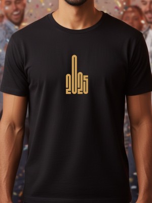 Middle finger 2025 тениска Middle finger 2025 тениска