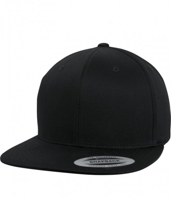 Шапка с козирка в черно Organic Cotton Snapback, Urban Classics, Шапки с козирка - Complex.bg