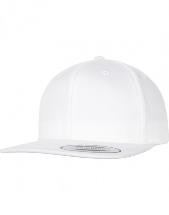 Шапка с козирка в бяло Organic Cotton Snapback, Urban Classics, Шапки с козирка - Complex.bg