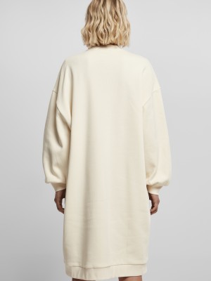 Дамска рокля в пясъчен цвят от органичен памук Urban Classics