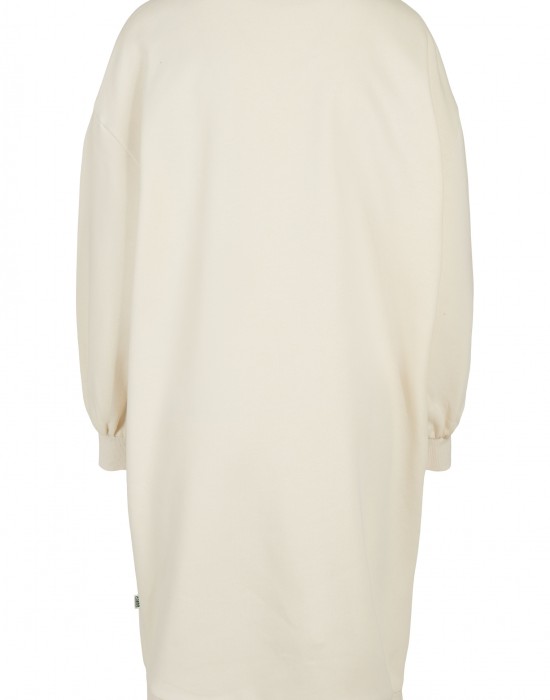 Дамска рокля в пясъчен цвят от органичен памук Urban Classics