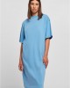 Дамска широка рокля в светлосин цвят Urban Classics Oversized Dress