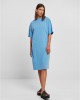 Дамска широка рокля в светлосин цвят Urban Classics Oversized Dress