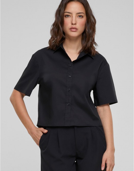 Дамска риза в черен цвят Urban Classics