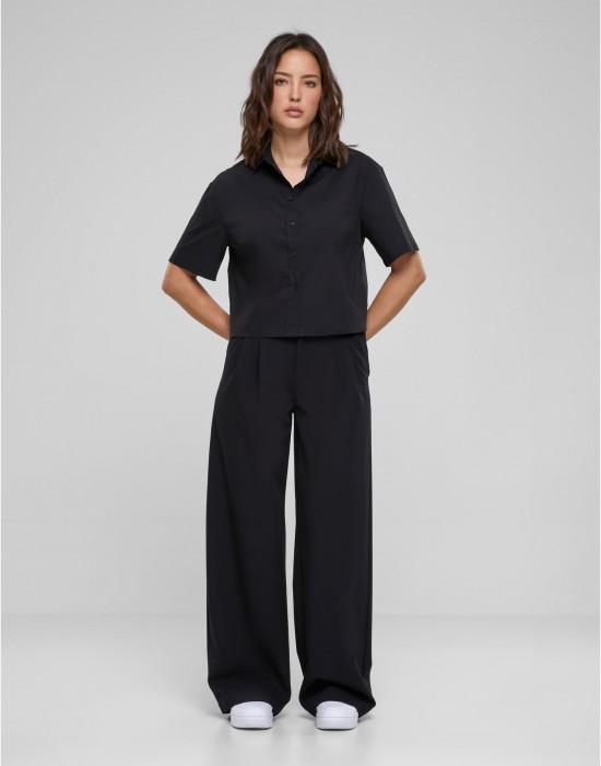 Дамска риза в черен цвят Urban Classics