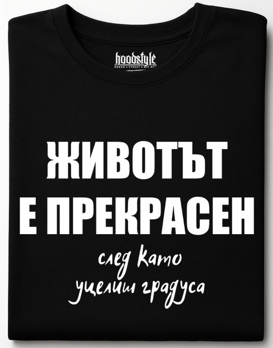 Животът е прпекрасен тениска Животът е прпекрасен тениска