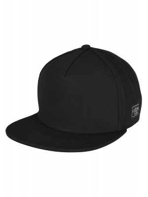 C&S Plain Snapback Cap black one size