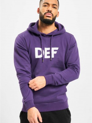 Суичър DEF Til Death Hoody purple S