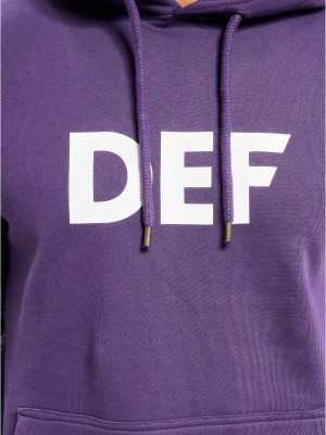 Суичър DEF Til Death Hoody purple S