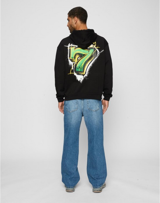 Суичър BEK x DEF Hoodie black L