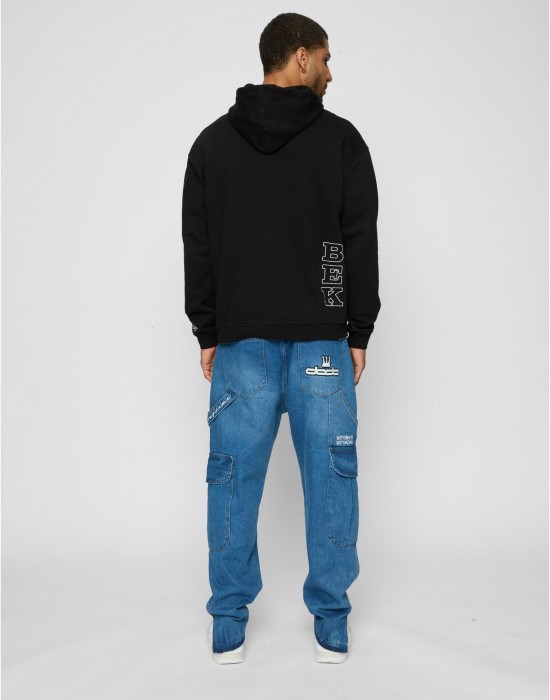 Суичър BEK x DEF Hoodie black XXL