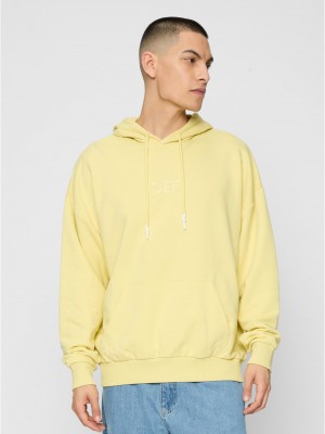 Суичър DEF Roda Hoody yellow XXL