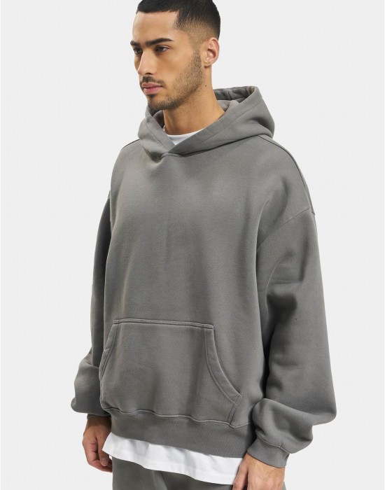 Суичър DEF Hoody anthracite washed XXL