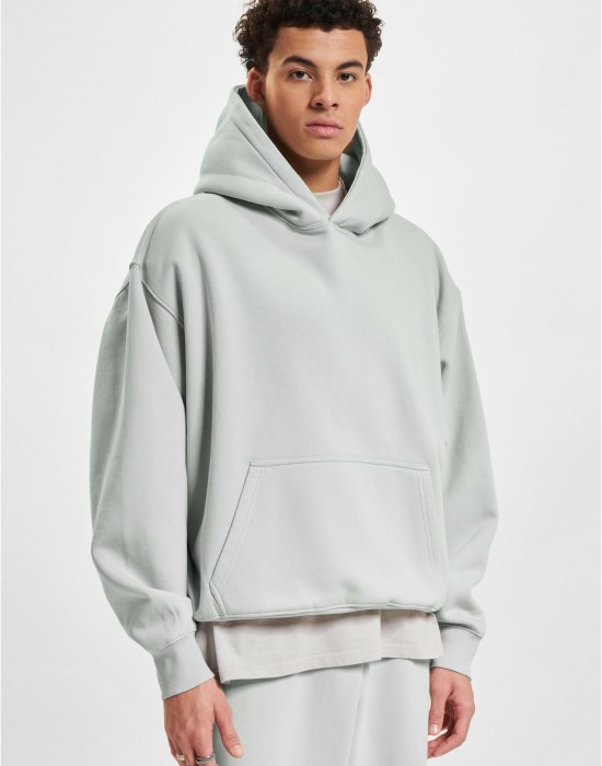 Суичър DEF Hoody grey washed XL