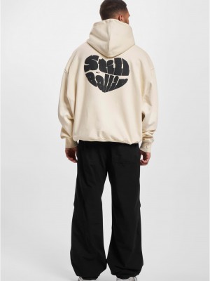 Суичър DEF Hoody Heart sand/black XXL