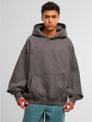 Суичър DEF Horse Hoodie anthracite washed XXL