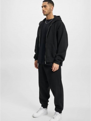 Суичър DEF Zip Hoody black washed XXL