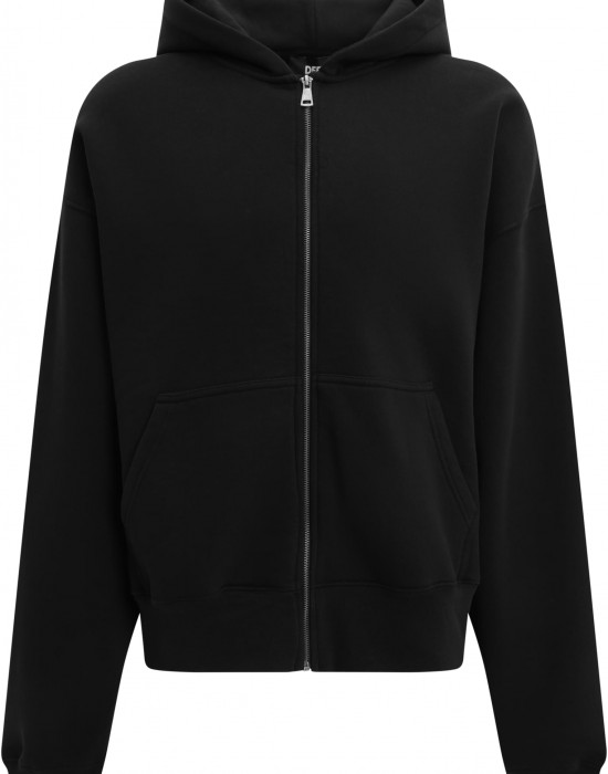 Суичър DEF Zip Hoody black washed XXL