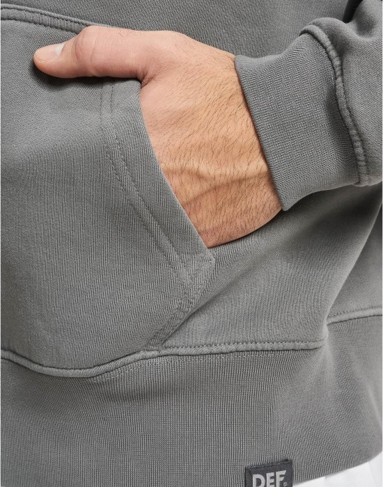 Суичър DEF Zip Hoody anthracite washed XXL