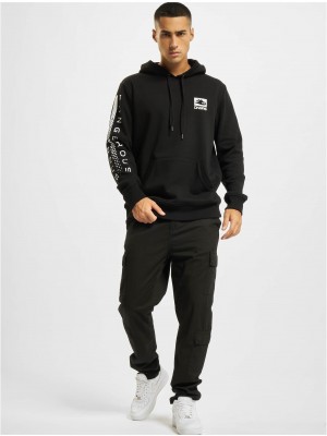 Суичър USDots Basic Hoody black XXL