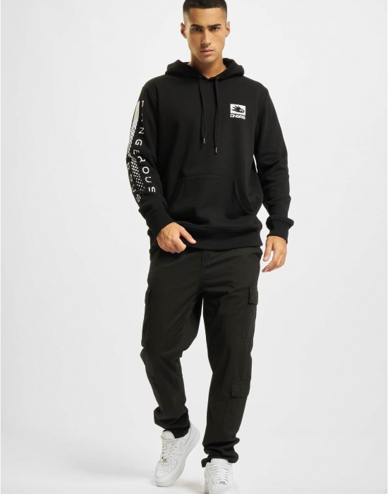 Суичър USDots Basic Hoody black XXL