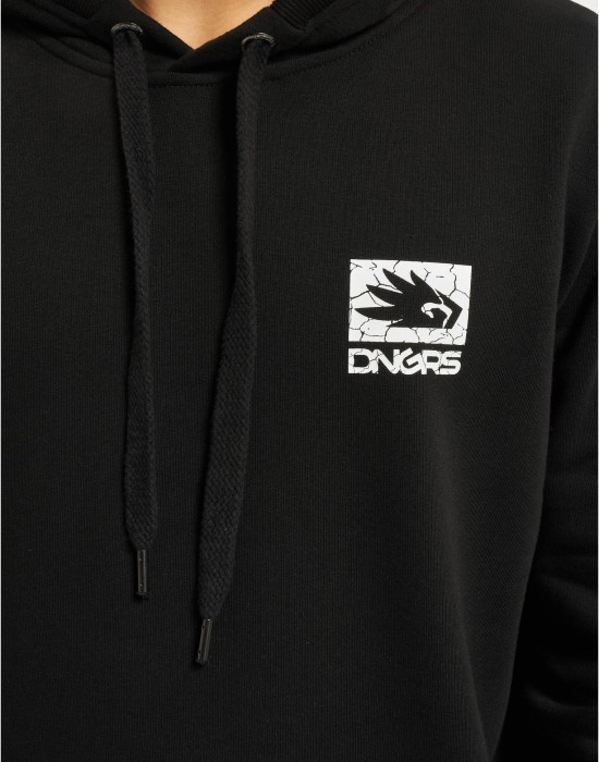 Суичър USDots Basic Hoody black XXL