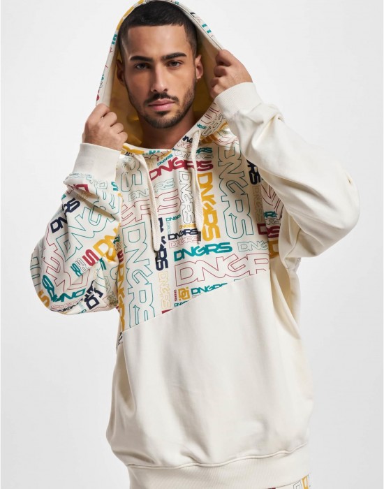 Мъжки Суичър Dangerous DNGRS Hoody Maze white XXL