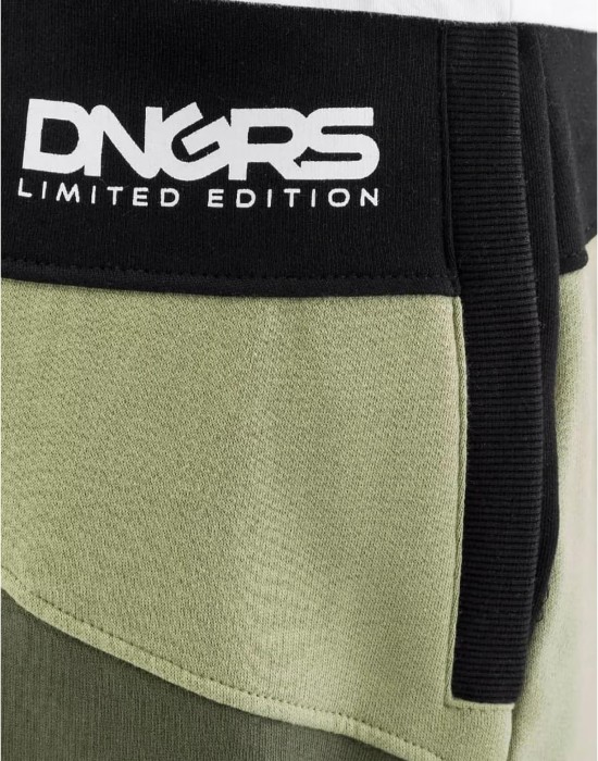 Мъжко Долнище Dangerous DNGRS Locotay Sweatpants olive/black XXL Мъжко Долнище Dangerous DNGRS Locotay Sweatpants olive/black XXL