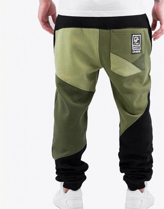 Мъжко Долнище Dangerous DNGRS Locotay Sweatpants olive/black XXL Мъжко Долнище Dangerous DNGRS Locotay Sweatpants olive/black XXL