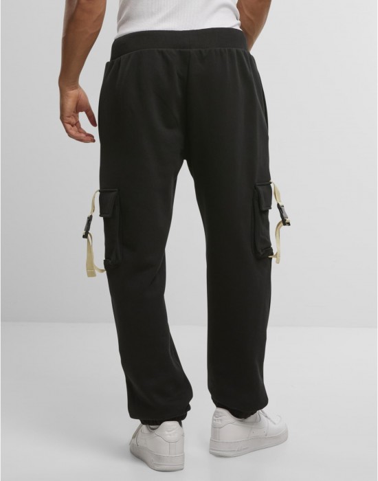 Мъжко Долнище Dangerous DNGRS Loud Jogginghosen black/red XXL Мъжко Долнище Dangerous DNGRS Loud Jogginghosen black/red XXL
