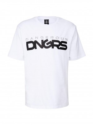 Тениска Dangerous DNGRS Beweare T-Shirt white/black XL