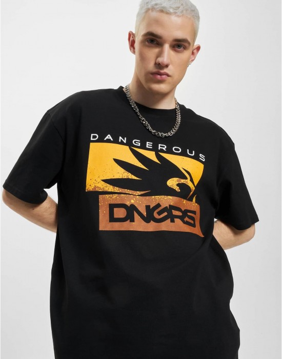 Тениска Dangerous DNGRS Leuz T-Shirt black XXL Тениска Dangerous DNGRS Leuz T-Shirt black XXL
